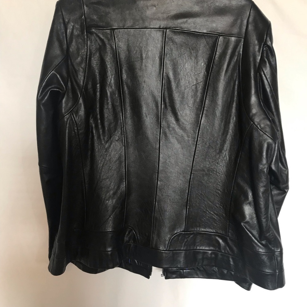 Women’s Black Leather Jacket